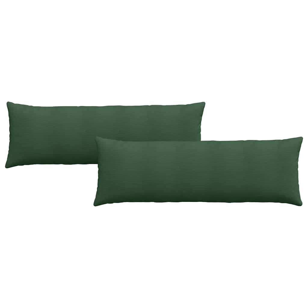 Jastučići za sofu 2 pcs Tamnozelena 120 x 40 cm Kordura tekstil