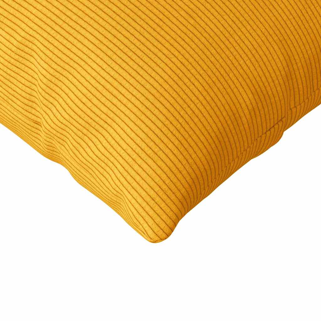 Jastučići za sofu 2 pcs Svijetlo žuta 120 x 40 cm