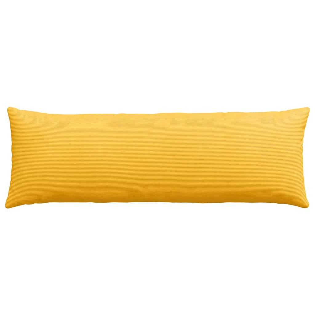 Jastučići za sofu 2 pcs Svijetlo žuta 120 x 40 cm