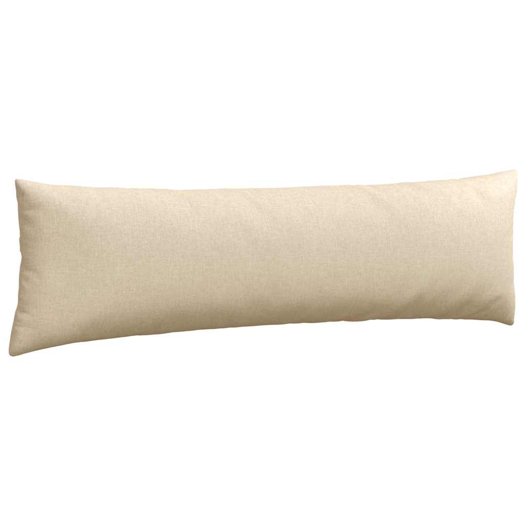 Jastučići za sofu 2 pcs Krema 145 x 40 cm tkanina