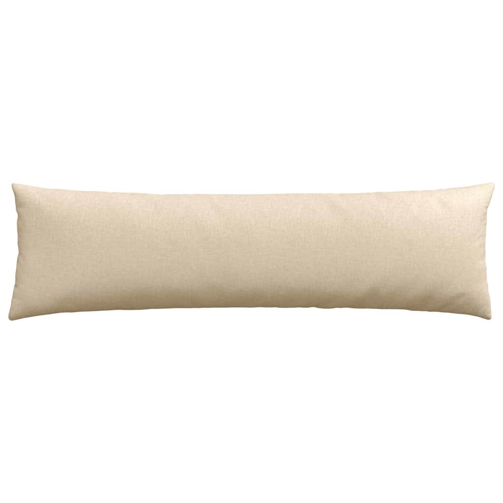 Jastučići za sofu 2 pcs Krema 145 x 40 cm tkanina