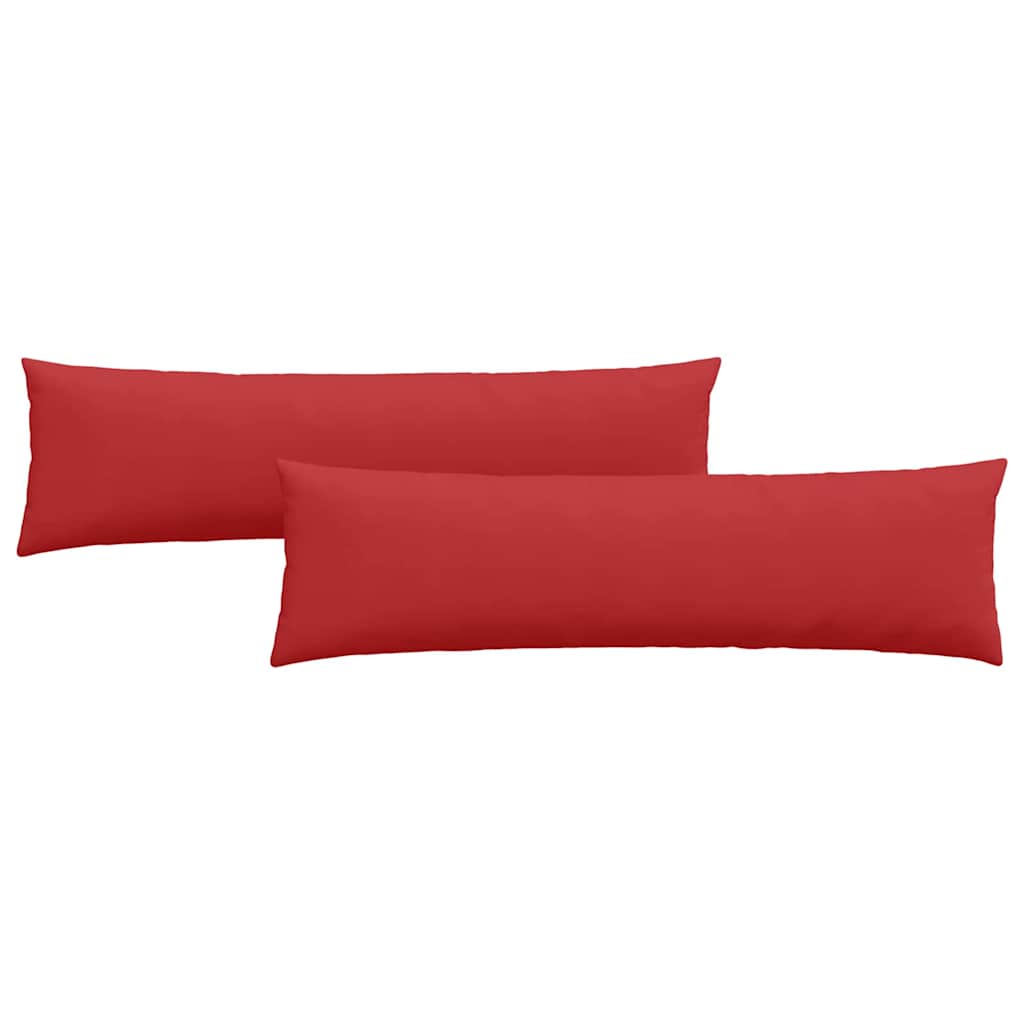 Jastučići za sofu 2 pcs Crvena 145 x 40 cm tkanina
