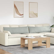 Jastučići za sofu 2 pcs Svijetlo siva 145 x 40 cm