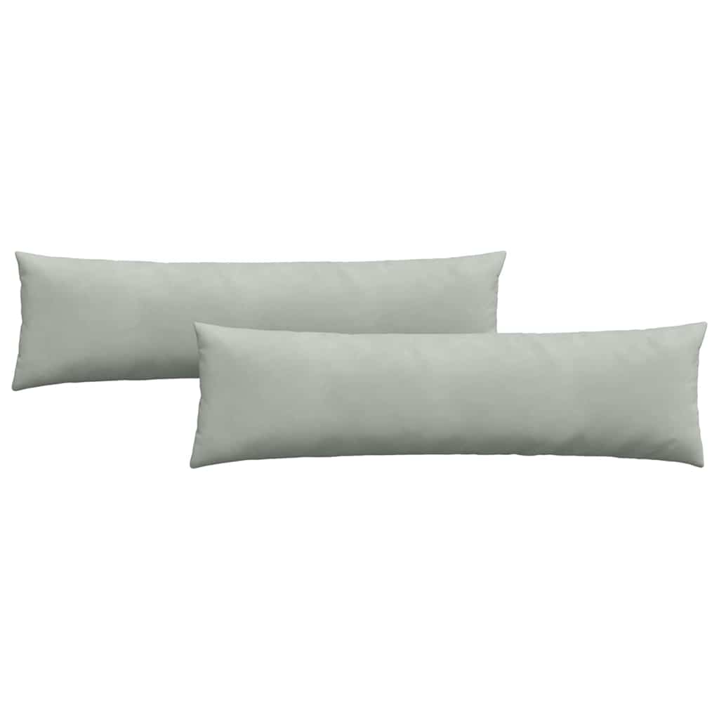 Jastučići za sofu 2 pcs Svijetlo siva 145 x 40 cm