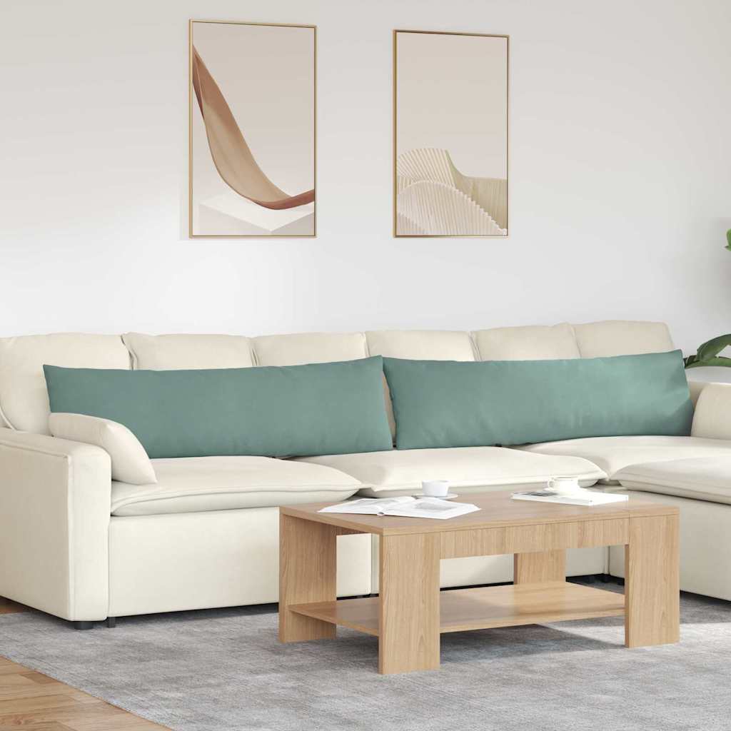 Jastučići za sofu 2 pcs Morska zelena 145 x 40 cm