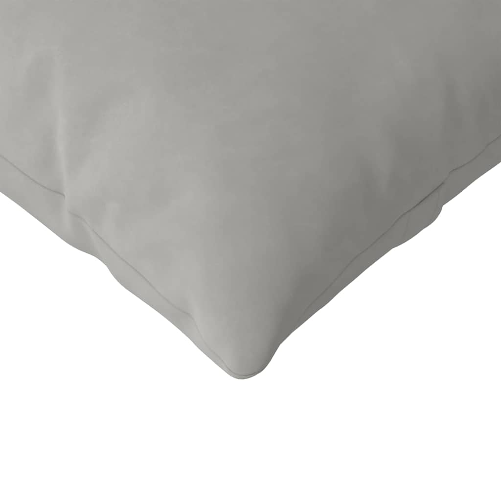 Jastučići za sofu 2 pcs Svijetlo siva 145 x 40 cm tkanina