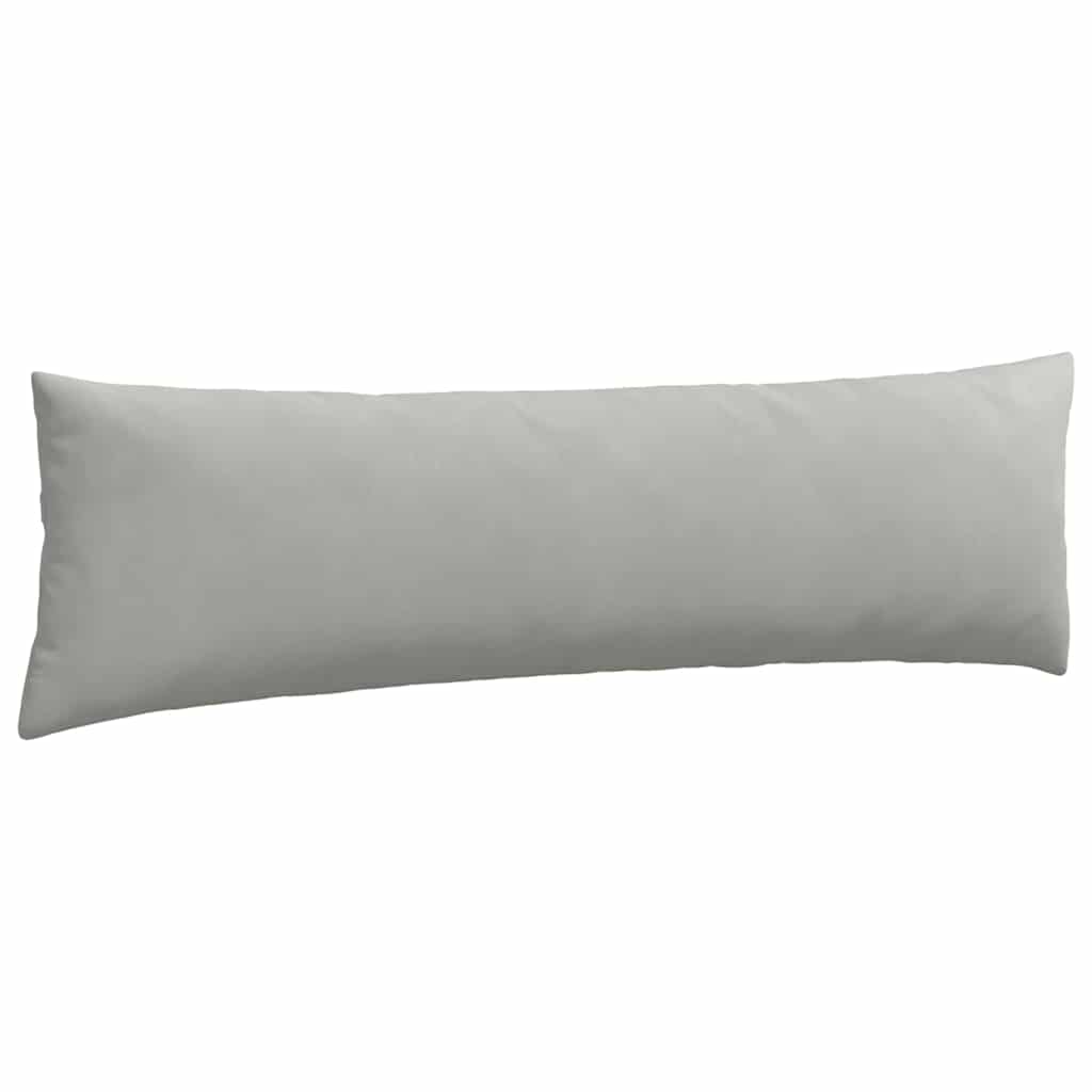 Jastučići za sofu 2 pcs Svijetlo siva 145 x 40 cm tkanina