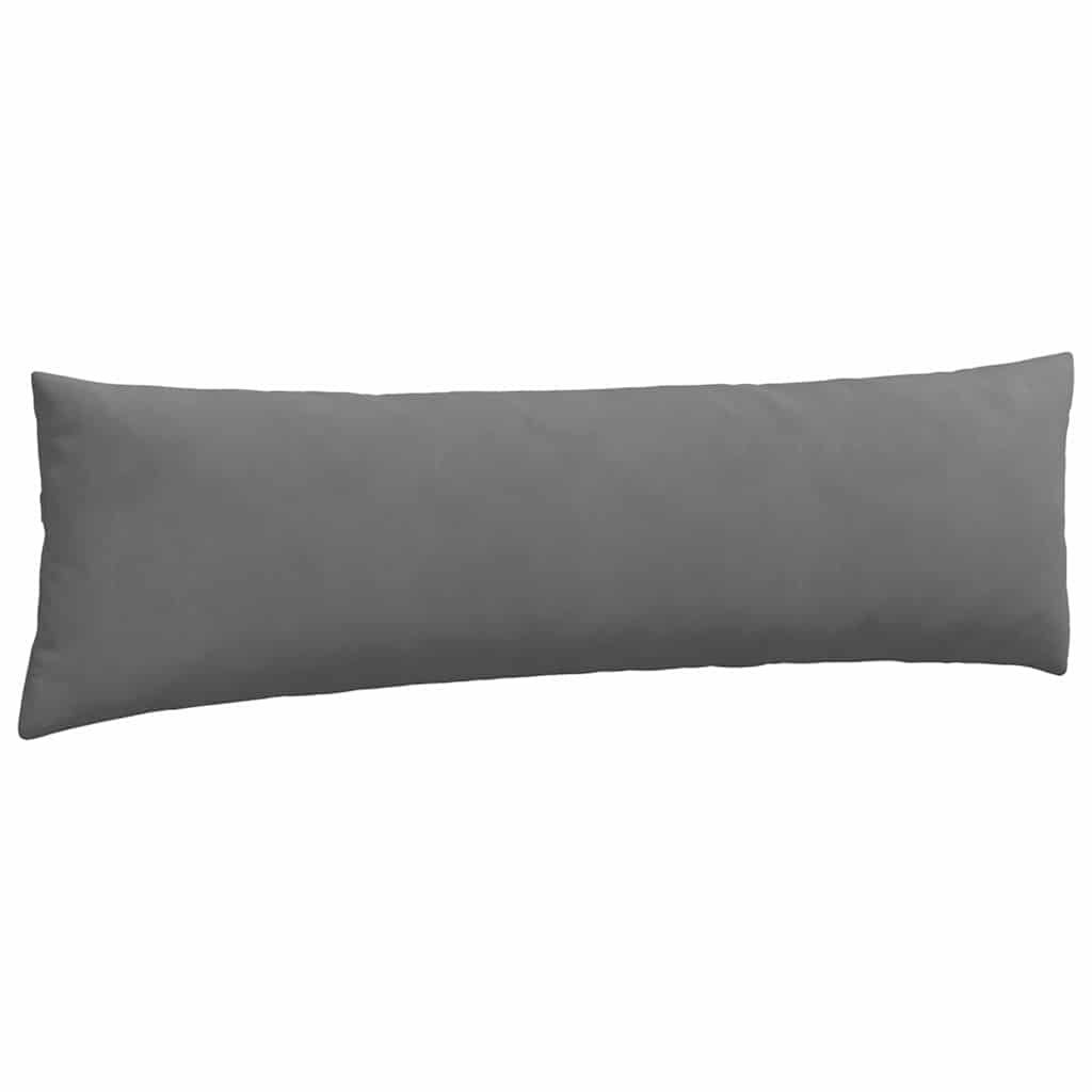 Jastučići za sofu 2 pcs Tamno siva 145 x 40 cm tkanina