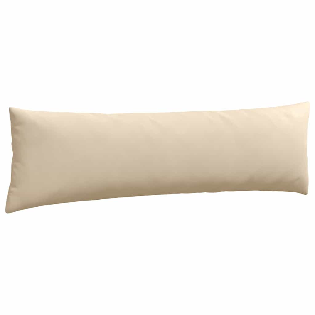 Jastučići za sofu 2 pcs Krema 145 x 40 cm tkanina