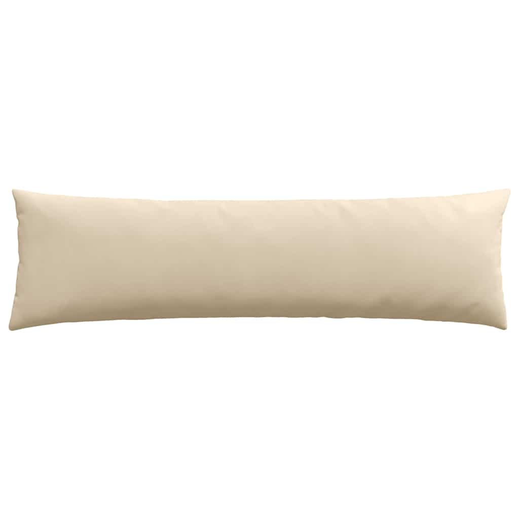 Jastučići za sofu 2 pcs Krema 145 x 40 cm tkanina