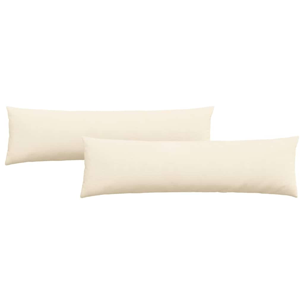 Jastučići za sofu 2 pcs Krema 145 x 40 cm Kordura tekstil