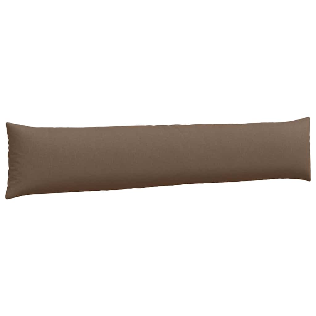 Jastučići za sofu 2 pcs Smeđa 200 x 40 cm tkanina