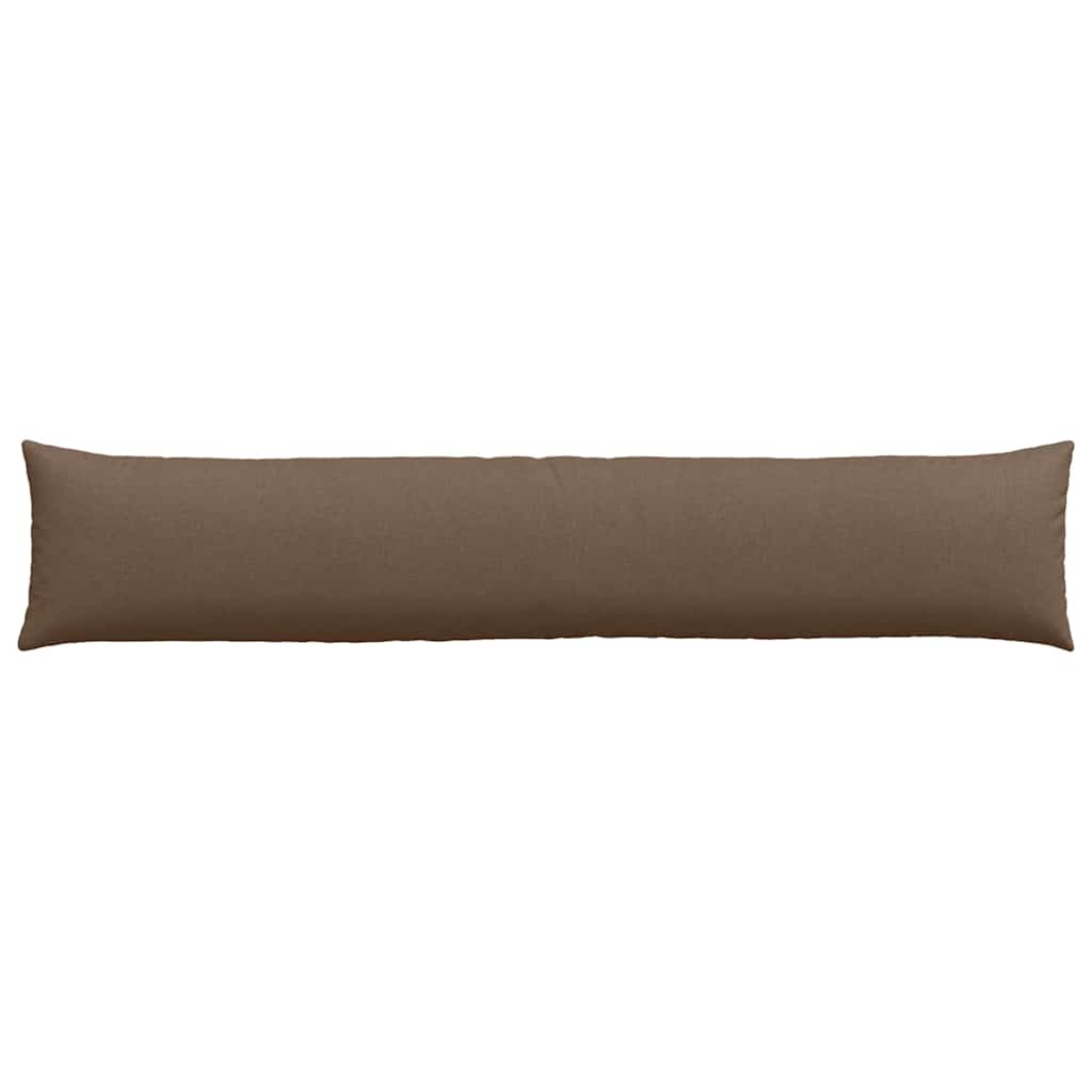 Jastučići za sofu 2 pcs Smeđa 200 x 40 cm tkanina
