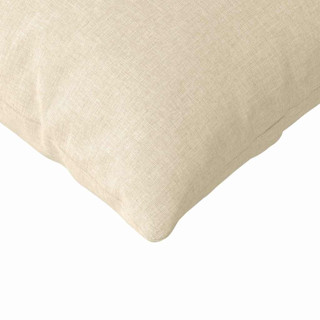 Jastučići za sofu 2 pcs Krema 200 x 40 cm tkanina