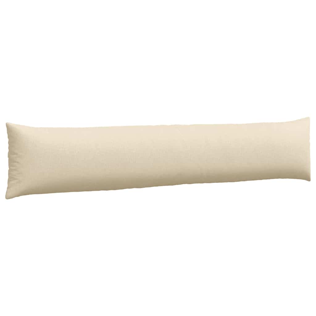 Jastučići za sofu 2 pcs Krema 200 x 40 cm tkanina