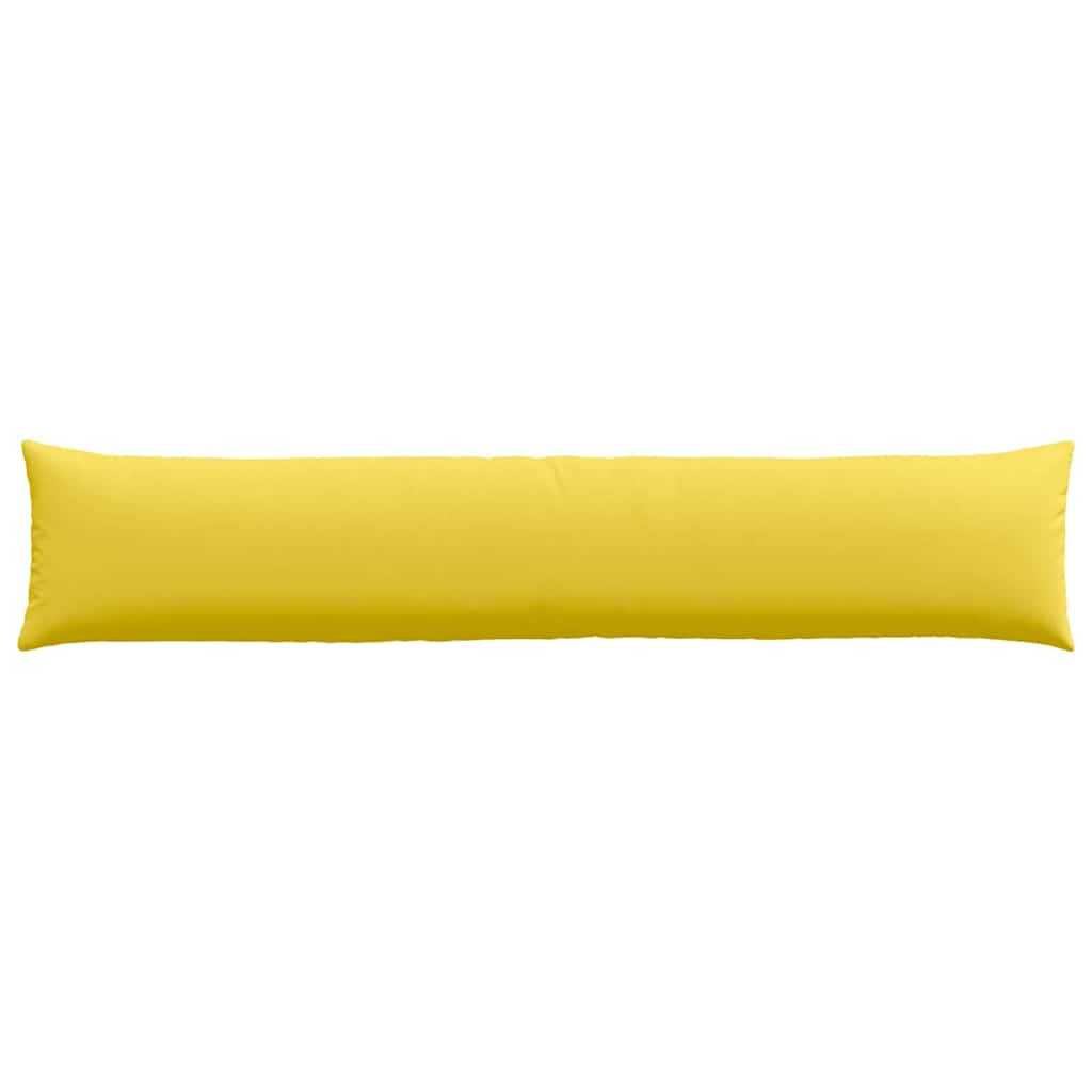 Jastučići za sofu 2 pcs Svijetlo žuta 200 x 40 cm tkanina