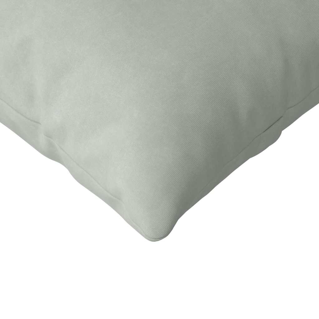 Jastučići za sofu 2 pcs Svijetlo siva 200 x 40 cm
