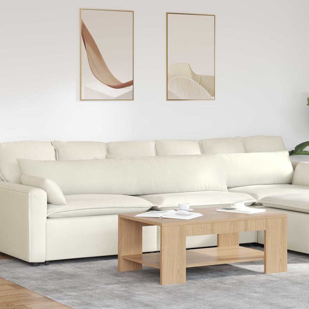 Jastučići za sofu 2 pcs Krema 200 x 40 cm Kordura tekstil