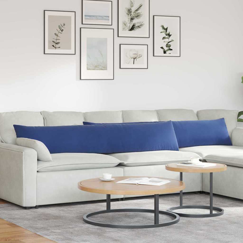 Jastučići za sofu 2 pcs Policijska plava 200 x 40 cm