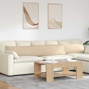 Jastučići za sofu 2 pcs Krema 200 x 40 cm tkanina