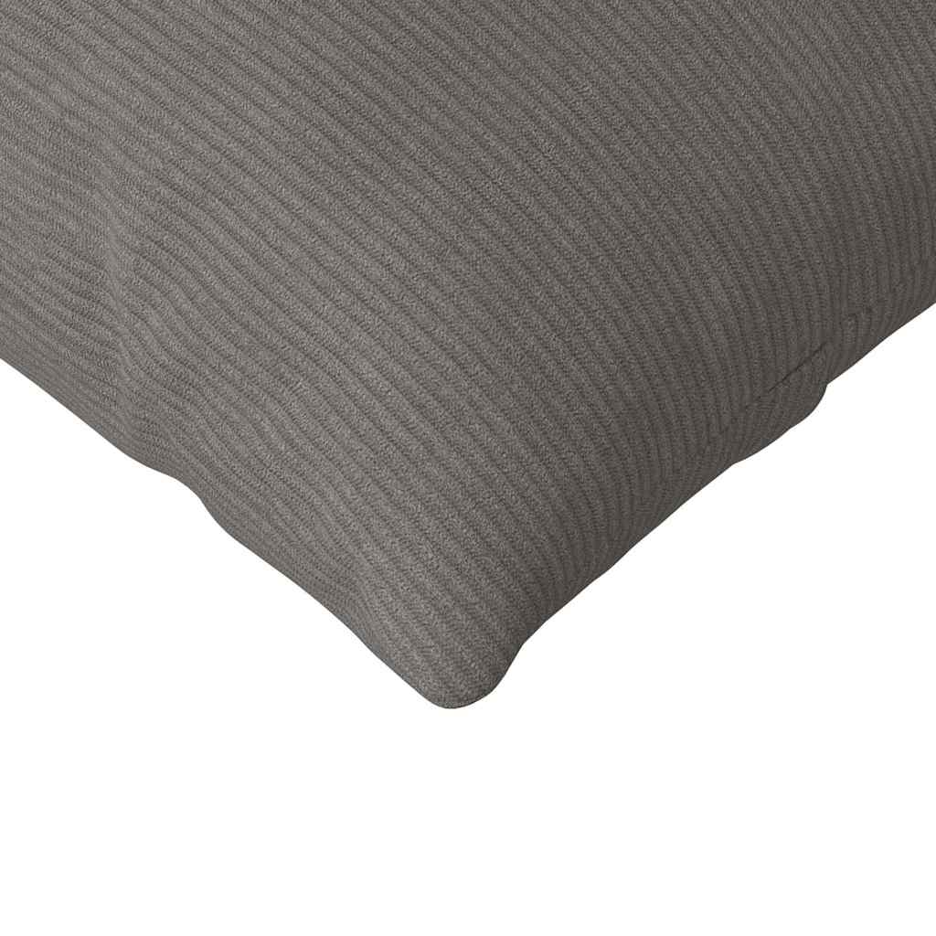 Jastučići za sofu 2 pcs Svijetlo siva 200 x 40 cm