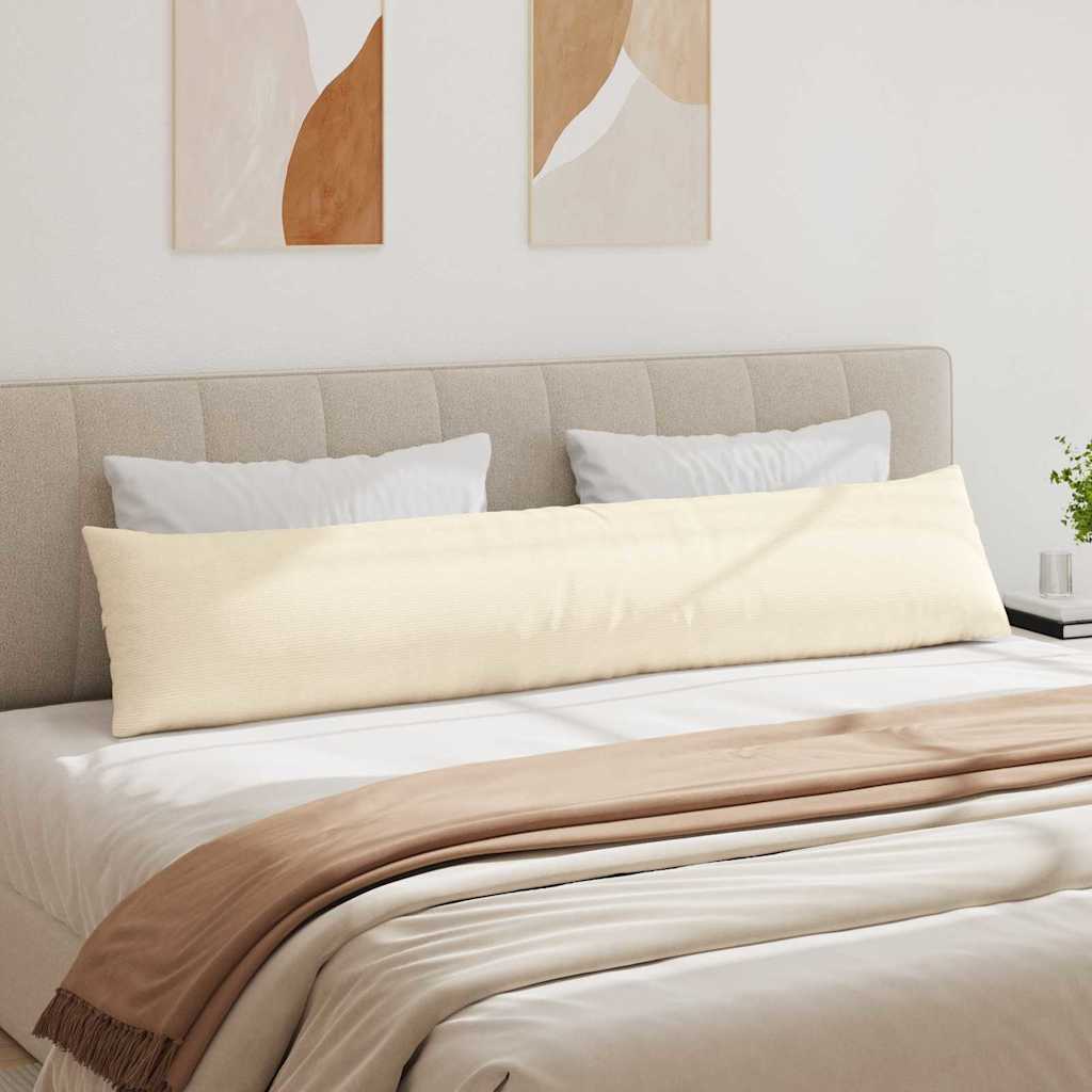 Jastučići za sofu 2 pcs Krema 200 x 40 cm Kordura tekstil