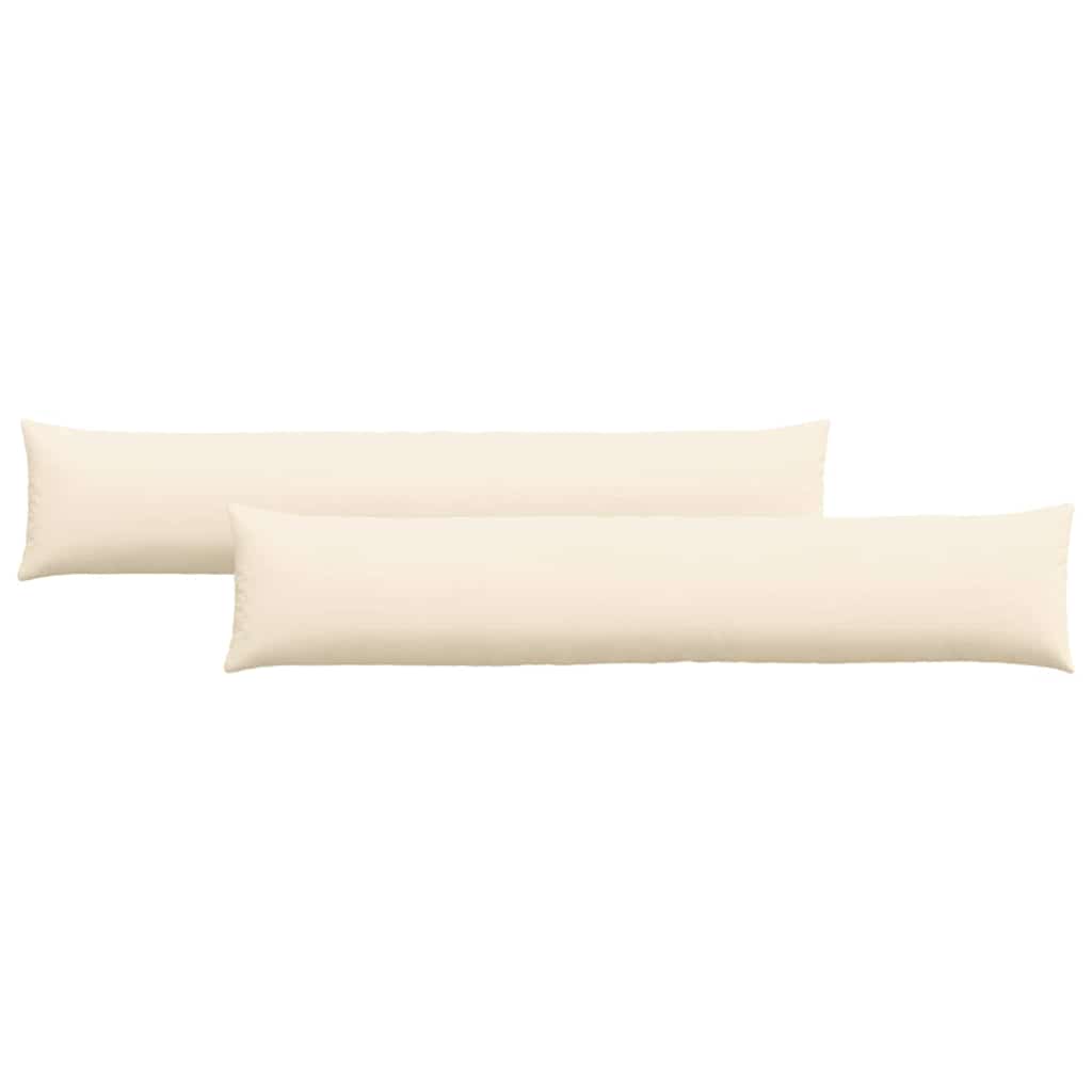 Jastučići za sofu 2 pcs Krema 200 x 40 cm Kordura tekstil