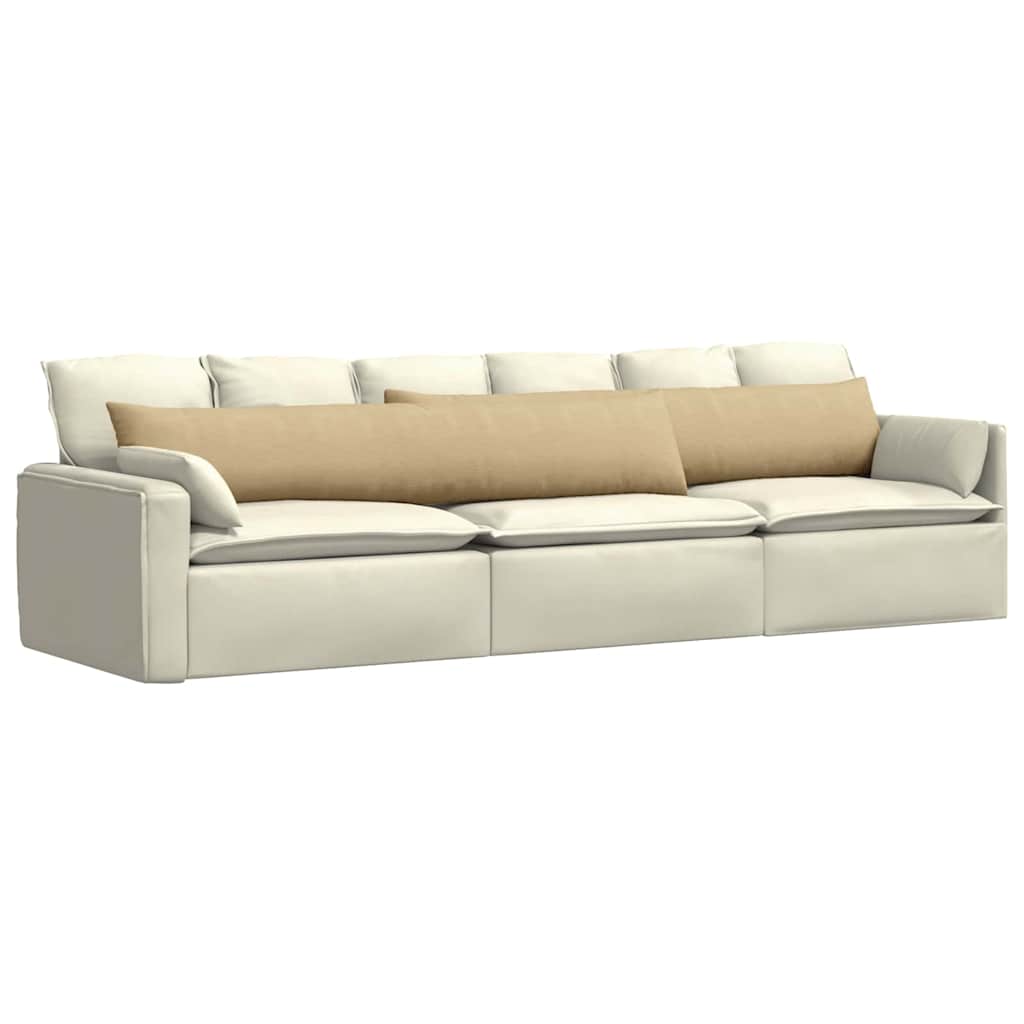 Jastučići za sofu 2 pcs Siva zelena 200 x 40 cm Kordura tekstil