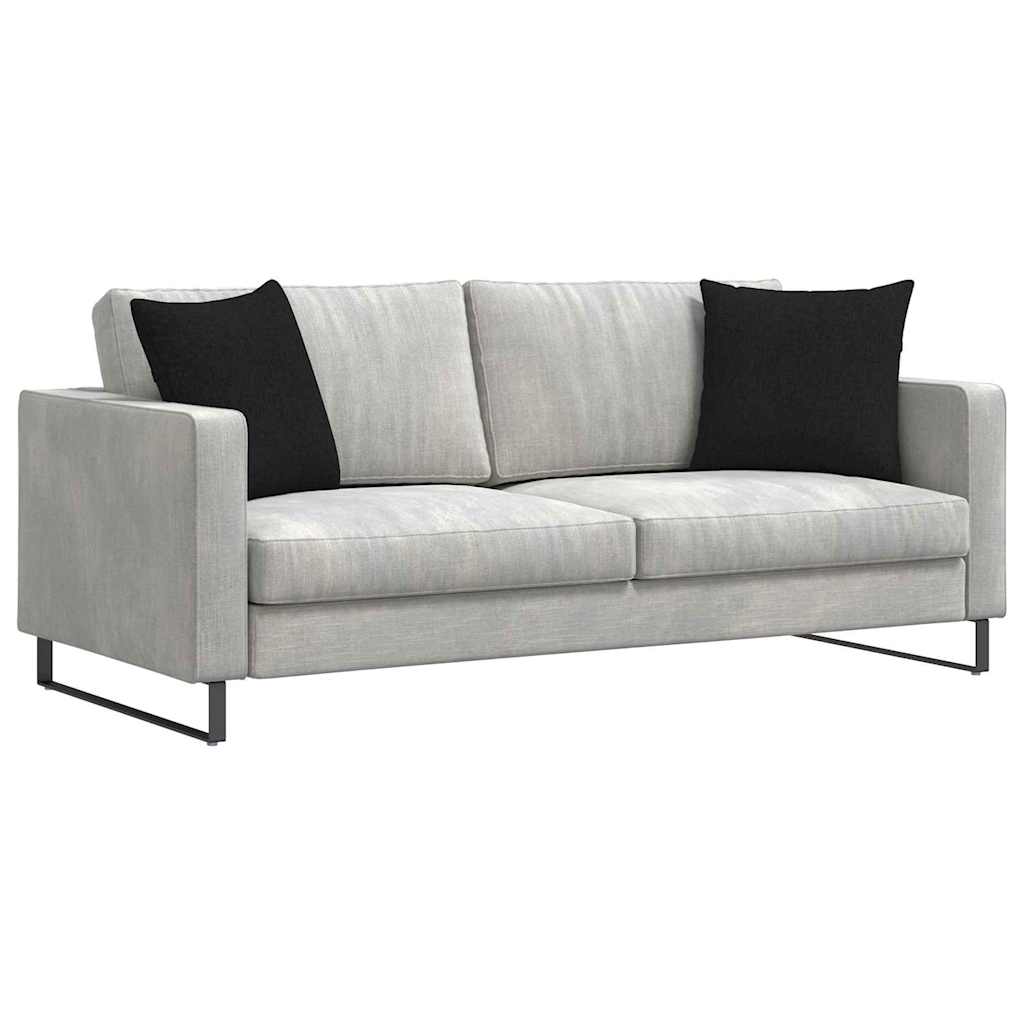 Jastučići za sofu 2 pcs Crna 45 x 45 cm tkanina