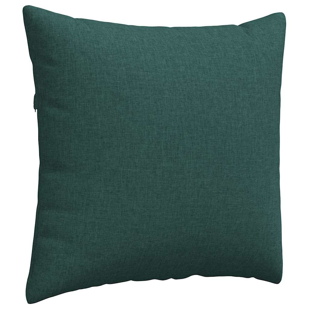 Jastučići za sofu 2 pcs Tamnozelena 45 x 45 cm tkanina
