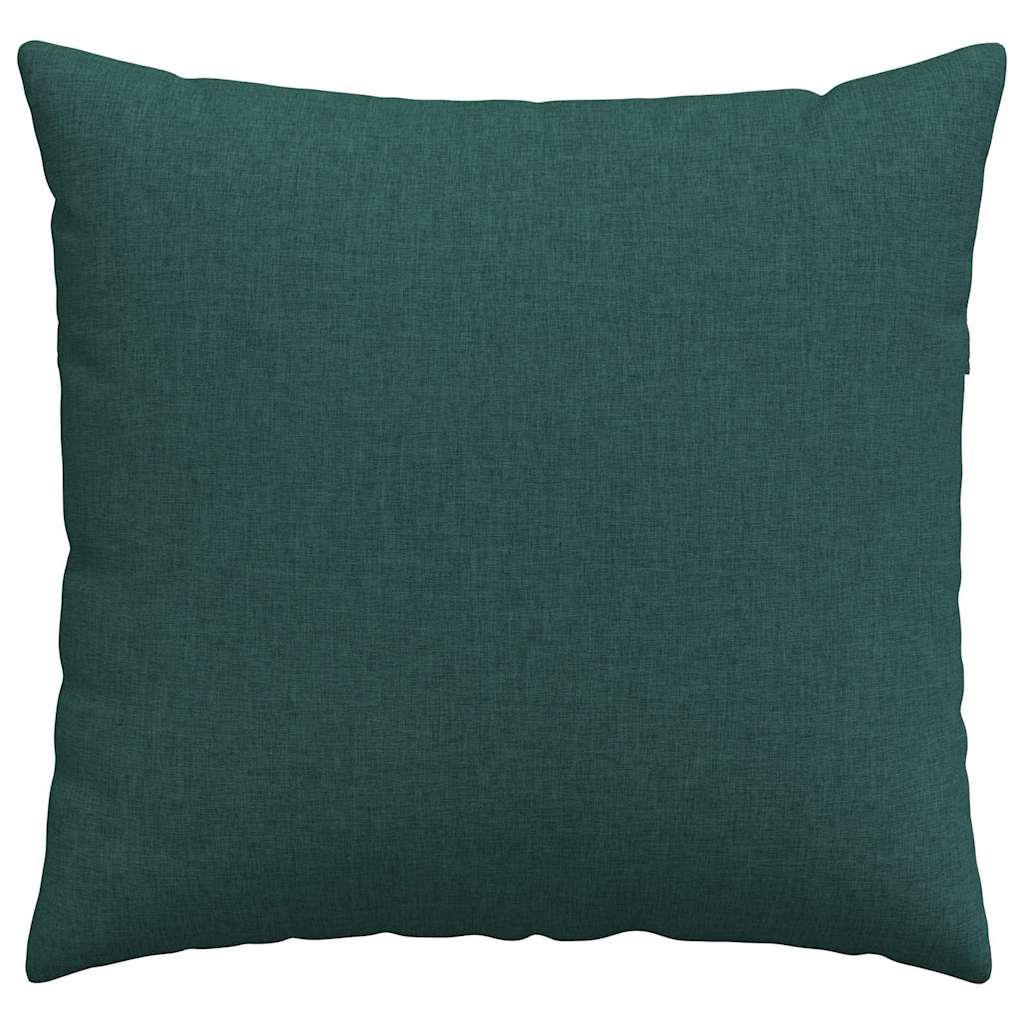 Jastučići za sofu 2 pcs Tamnozelena 45 x 45 cm tkanina