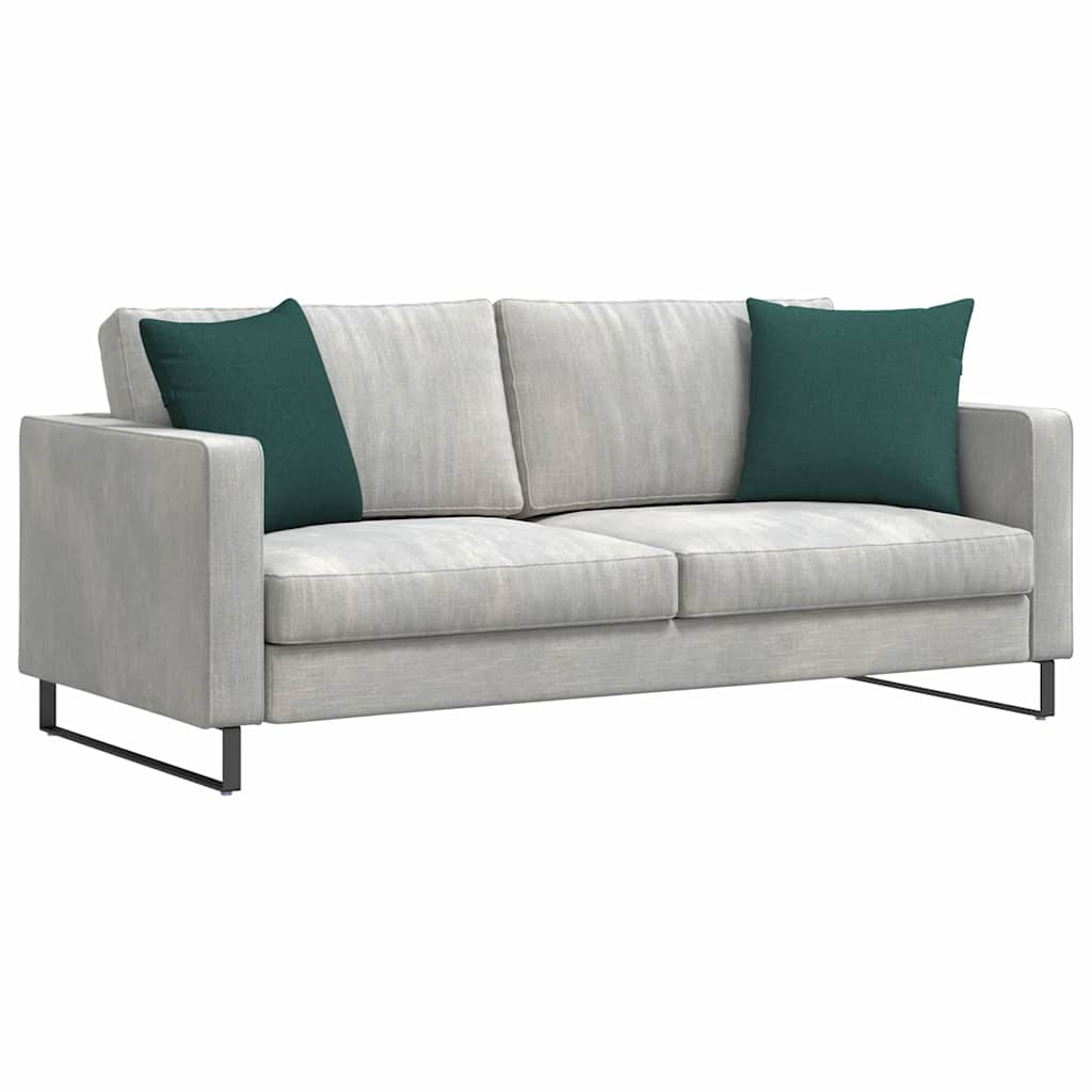 Jastučići za sofu 2 pcs Tamnozelena 45 x 45 cm tkanina