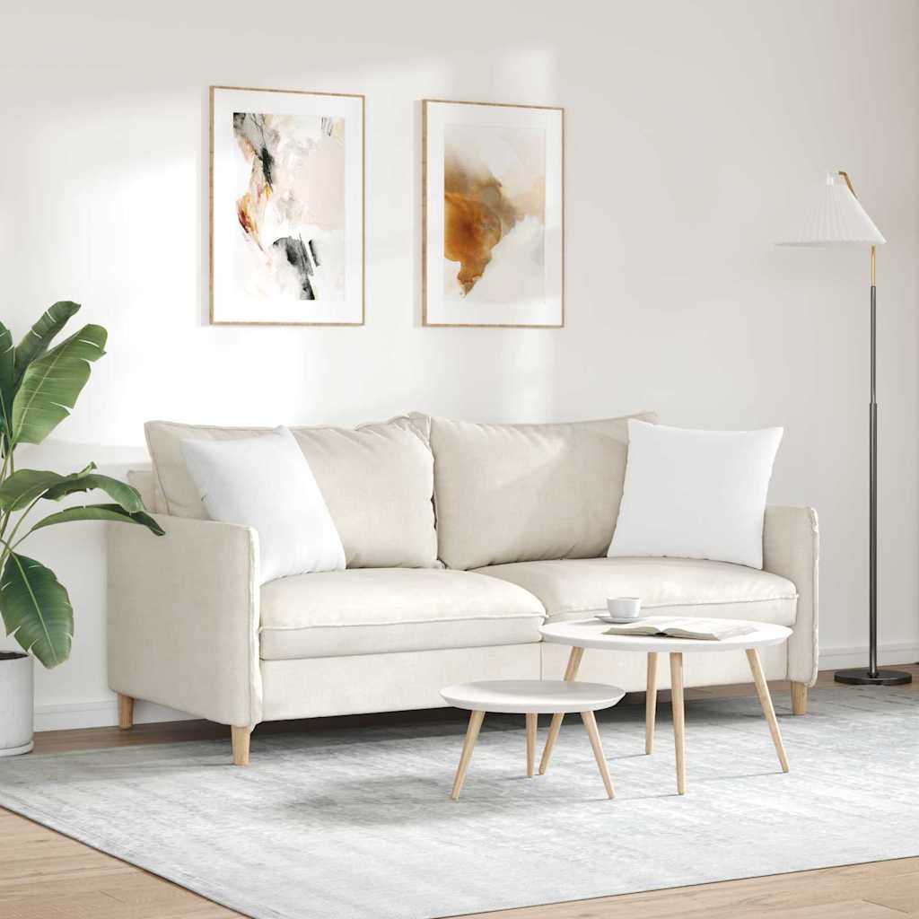 Jastučići za sofu 2 pcs Bijelo 45 x 45 cm tkanina