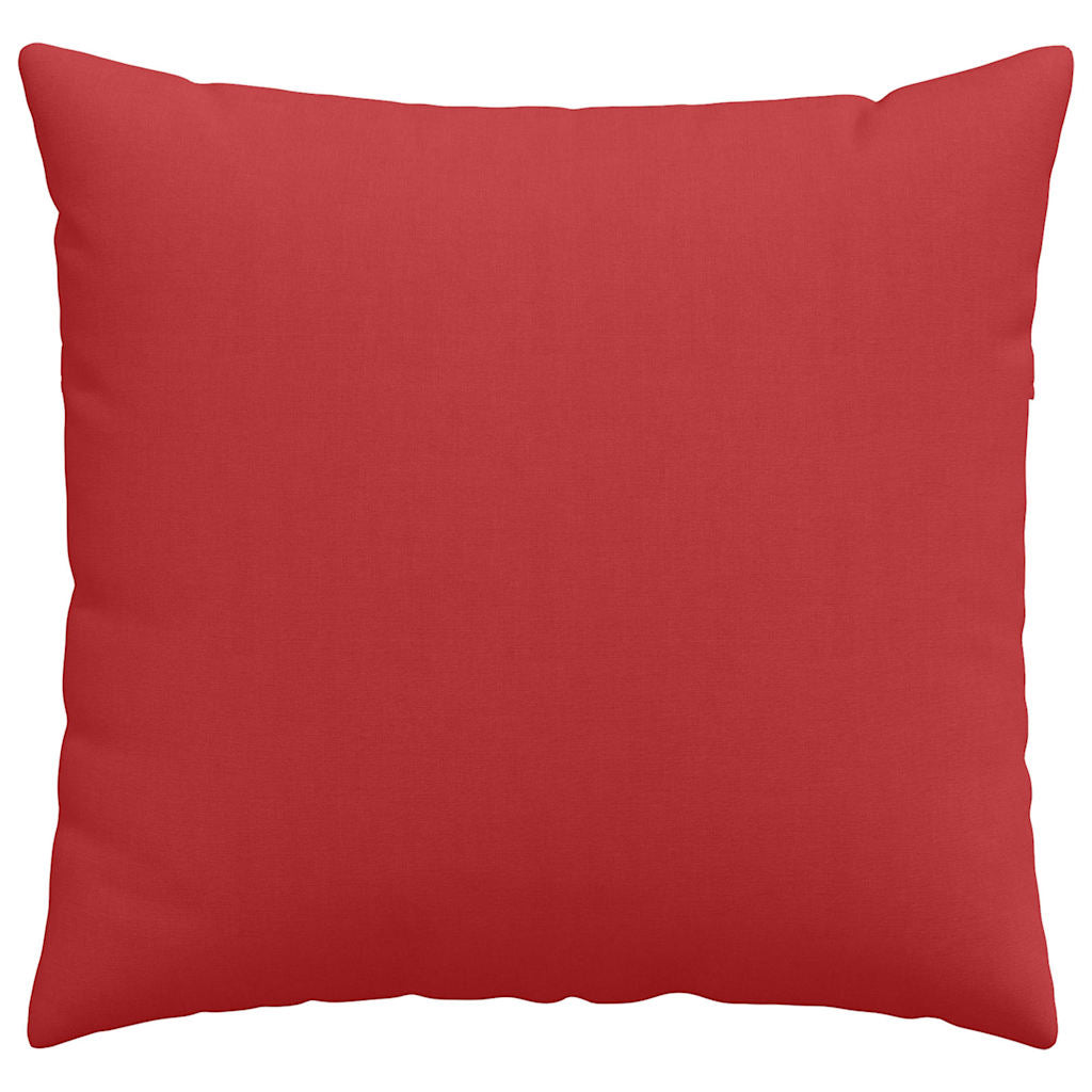 Jastučići za sofu 2 pcs Crvena 45 x 45 cm tkanina