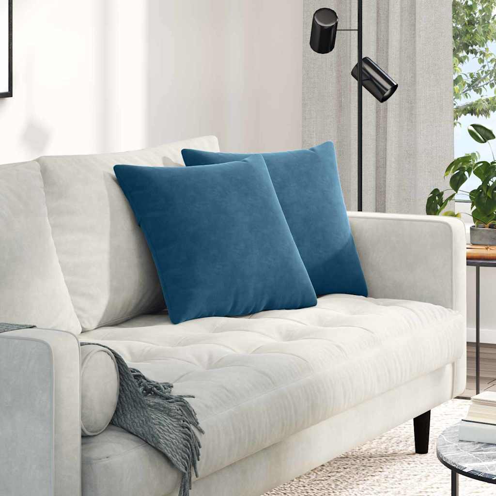 Jastučići za sofu 2 pcs Plava 45 x 45 cm Kordura tekstil