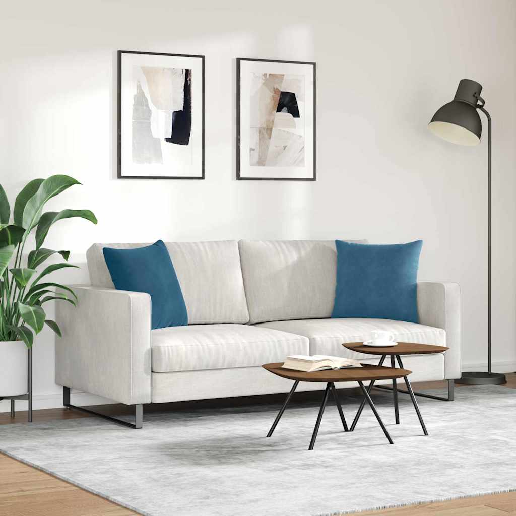 Jastučići za sofu 2 pcs Plava 45 x 45 cm Kordura tekstil