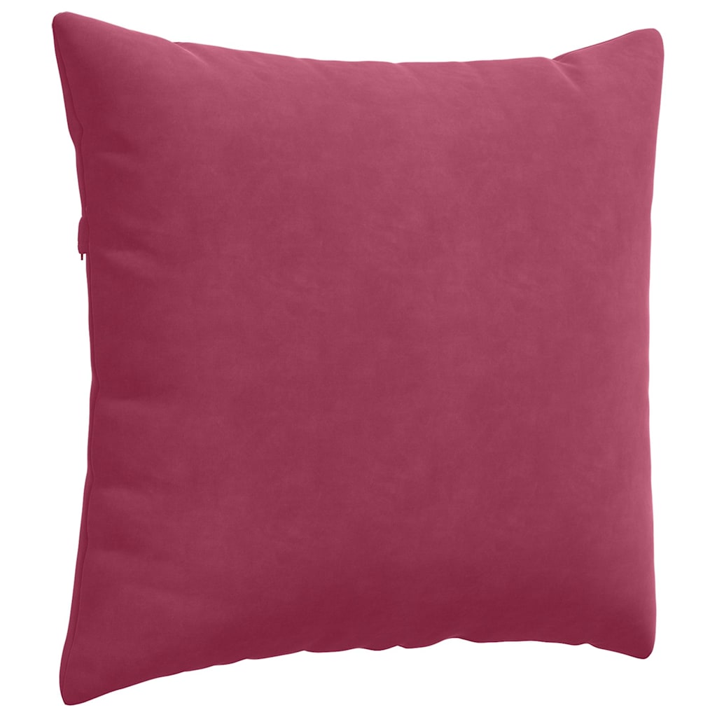 Jastučići za sofu 2 pcs Vinska crvena 45 x 45 cm