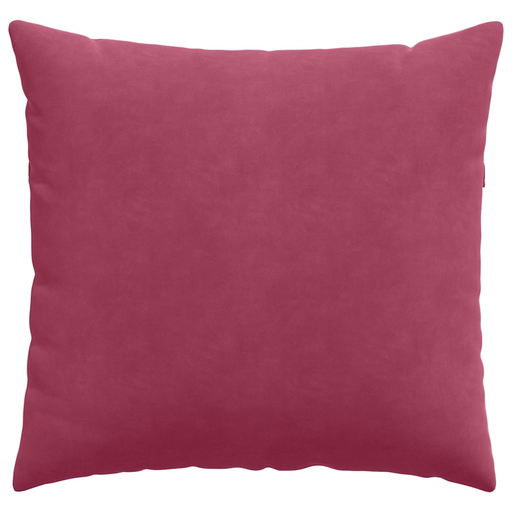 Jastučići za sofu 2 pcs Vinska crvena 45 x 45 cm