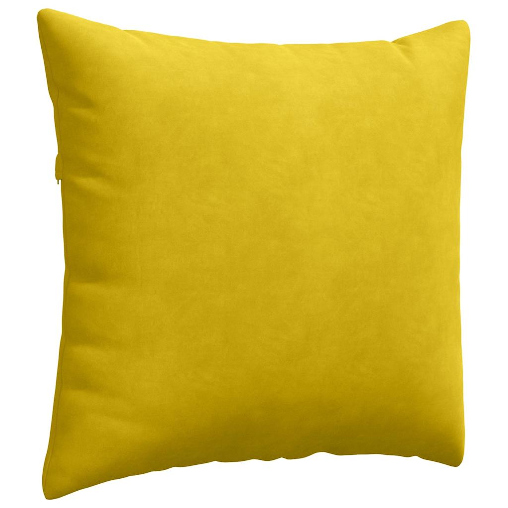 Jastučići za sofu 2 pcs Žuta 45 x 45 cm Kordura tekstil