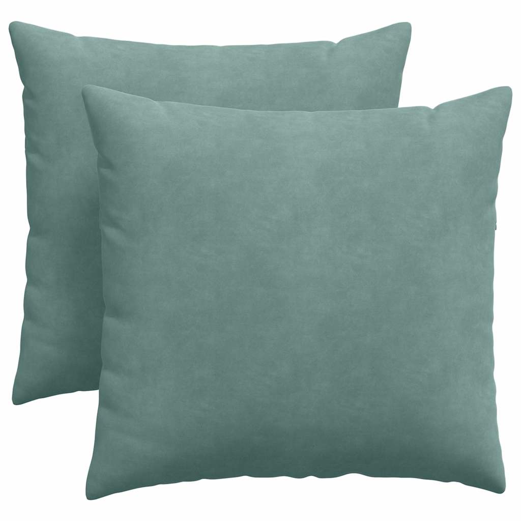 Jastučići za sofu 2 pcs Morska zelena 45 x 45 cm