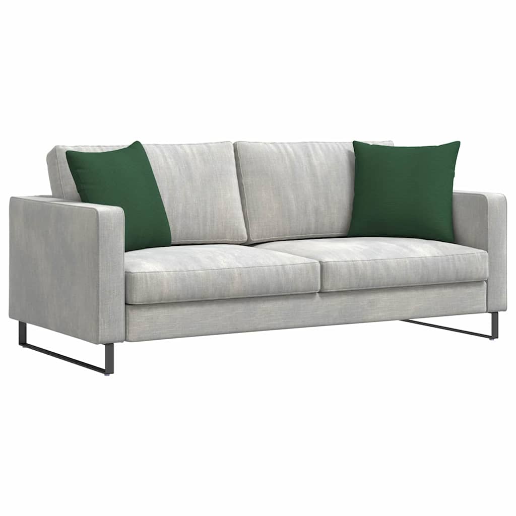 Jastučići za sofu 2 pcs Tamnozelena 45 x 45 cm Kordura tekstil