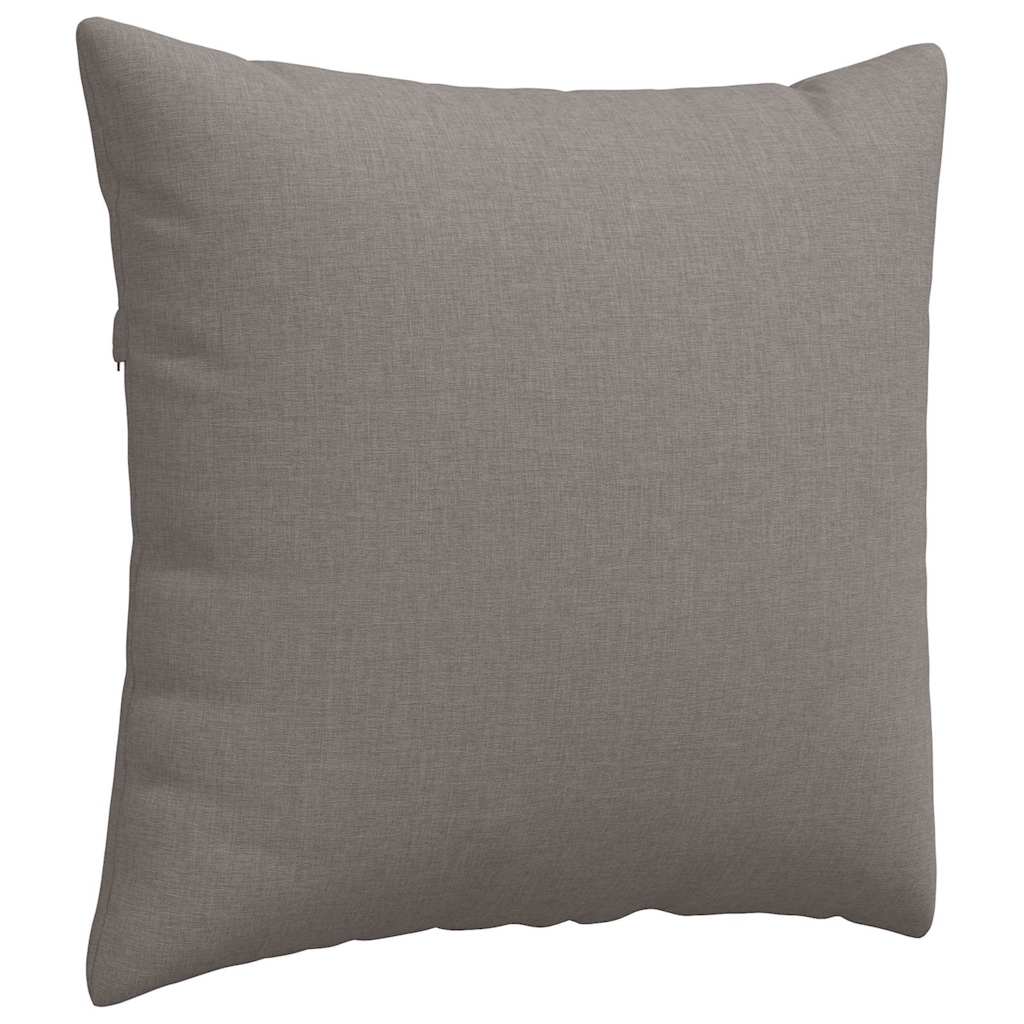 Jastučići za sofu 2 pcs Sivo-smeđa 50 x 50 cm tkanina