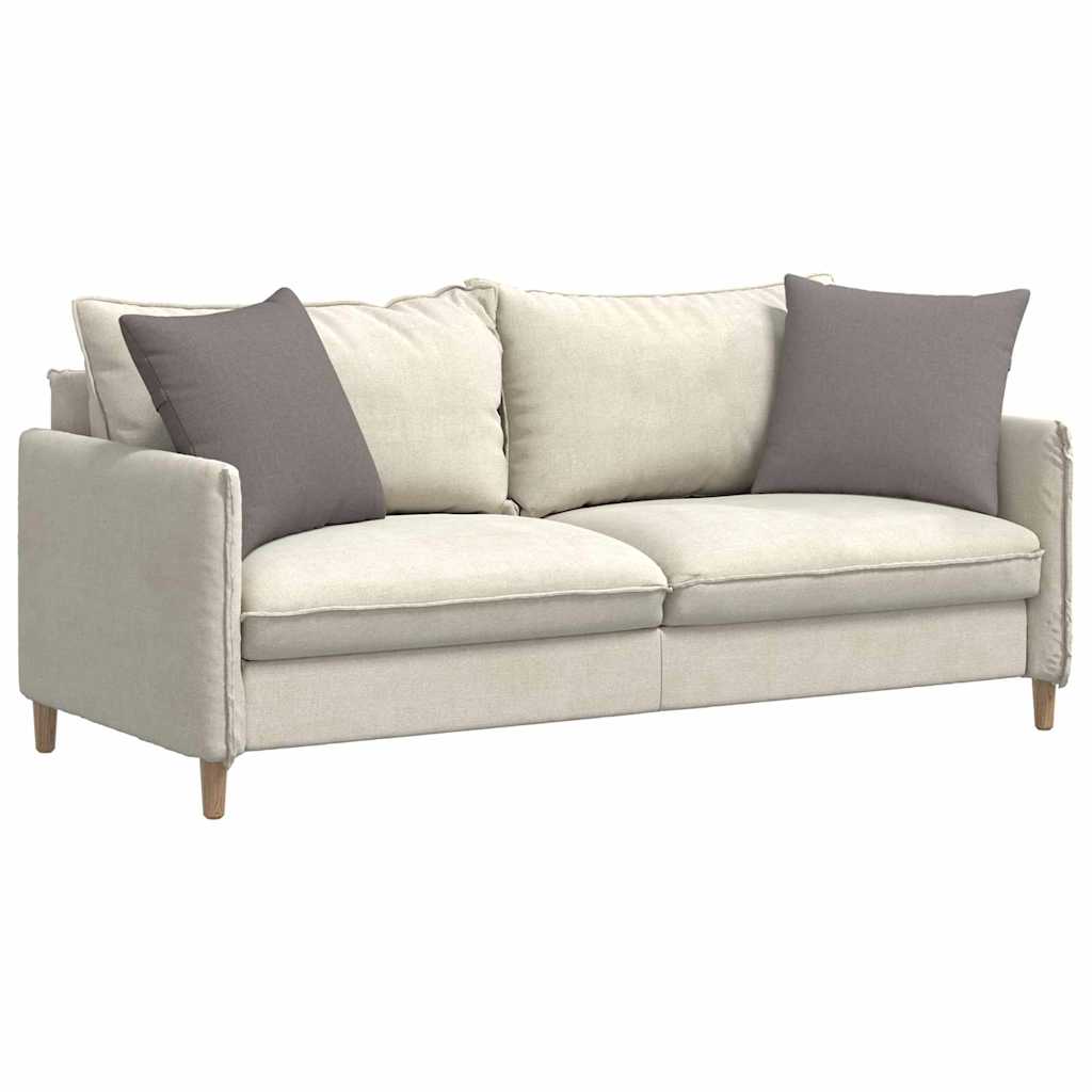 Jastučići za sofu 2 pcs Sivo-smeđa 50 x 50 cm tkanina