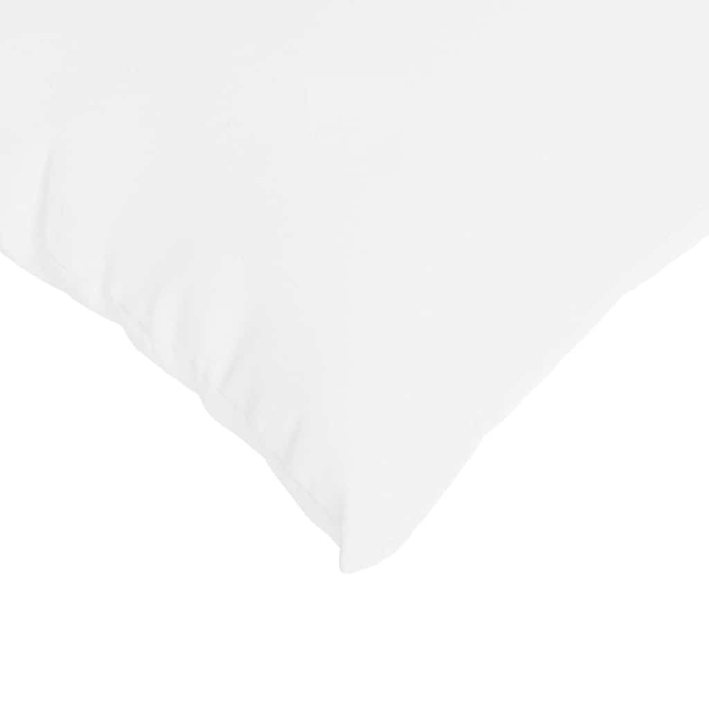 Jastučići za sofu 2 pcs Bijelo 50 x 50 cm tkanina
