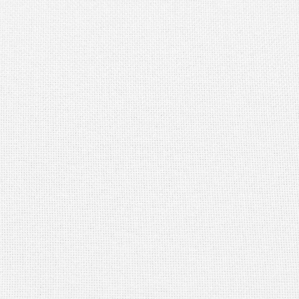 Jastučići za sofu 2 pcs Bijelo 50 x 50 cm tkanina