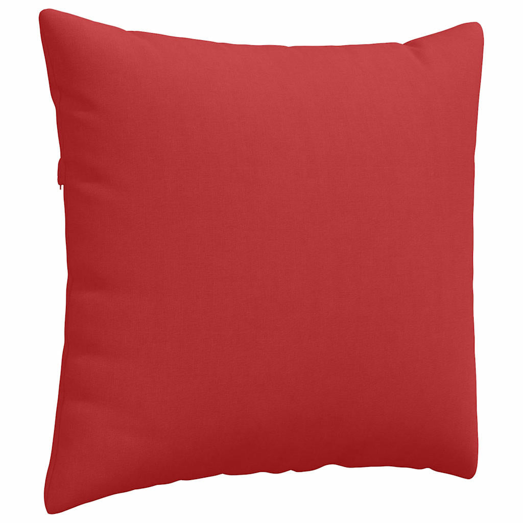 Jastučići za sofu 2 pcs Crvena 50 x 50 cm tkanina