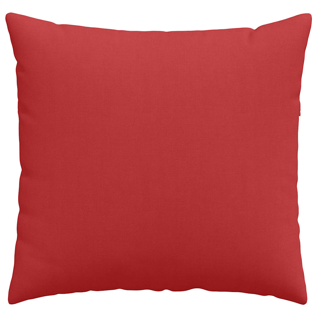 Jastučići za sofu 2 pcs Crvena 50 x 50 cm tkanina