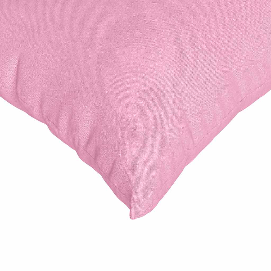 Jastučići za sofu 2 pcs Ružičasta 50 x 50 cm tkanina