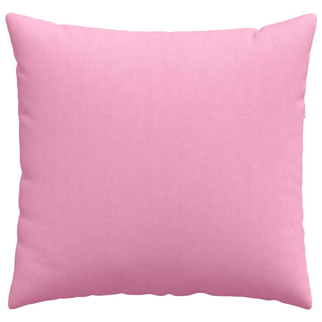 Jastučići za sofu 2 pcs Ružičasta 50 x 50 cm tkanina