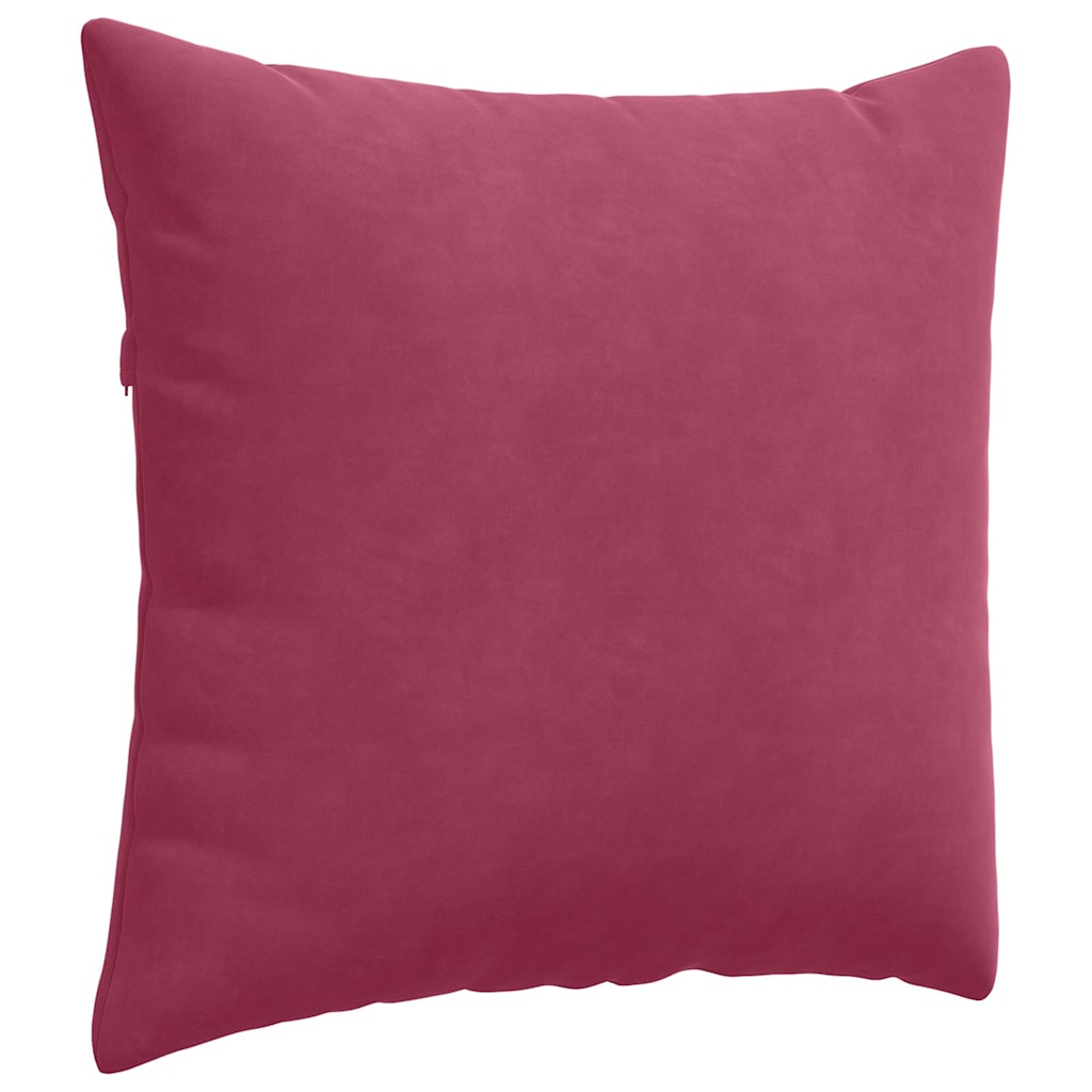Jastučići za sofu 2 pcs Vinska crvena 50 x 50 cm